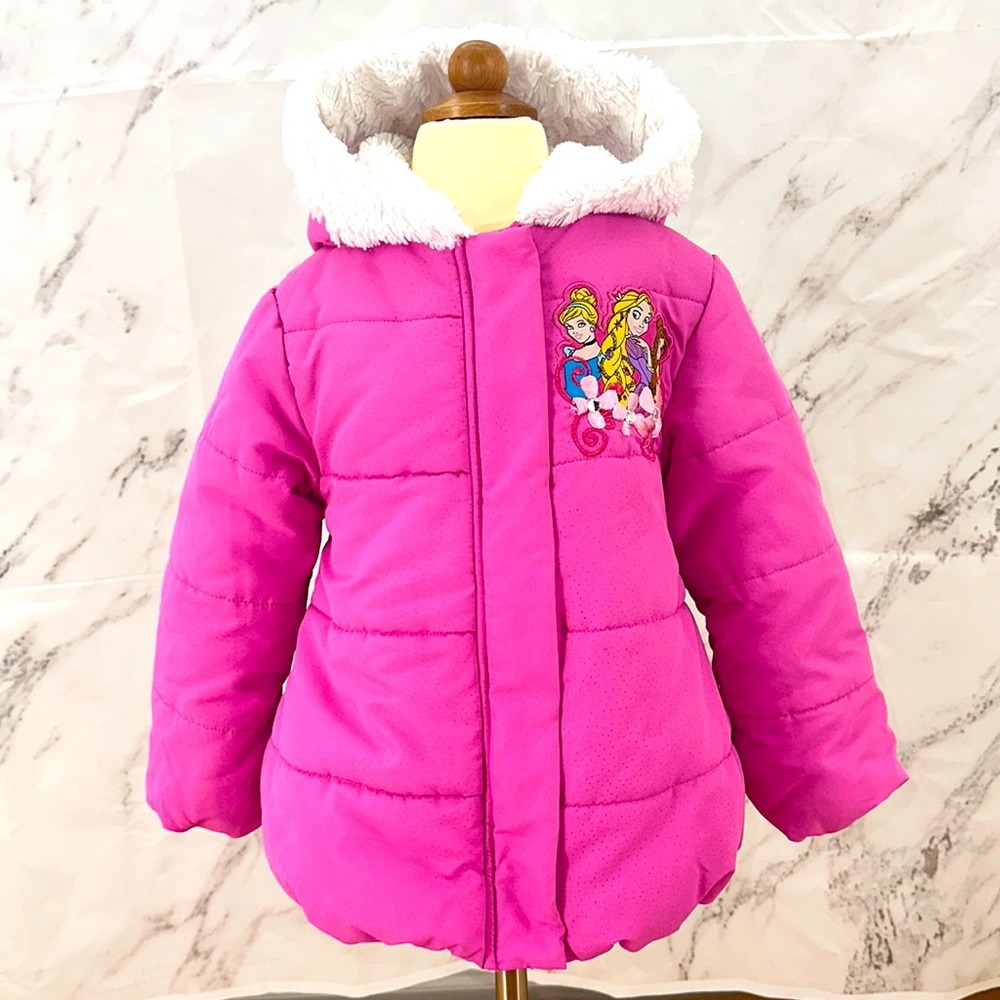 Disney‎ Princess Pink Puffer coat
